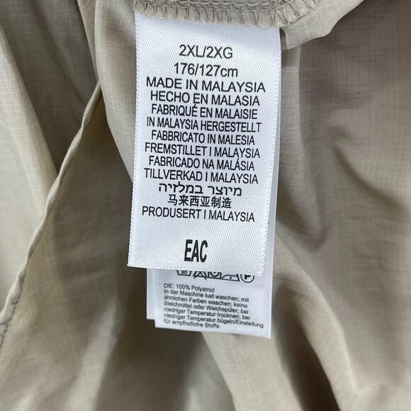 EXOFFICIO Shirt Mens 2XL Syros Short Sleeve Button Down Fishing Beige NEW - Picture 12 of 16